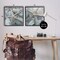 Stupell Industries Dry Distressed Starfish 2 pc Framed Giclee Wall Art Set Design by Susan Bryant